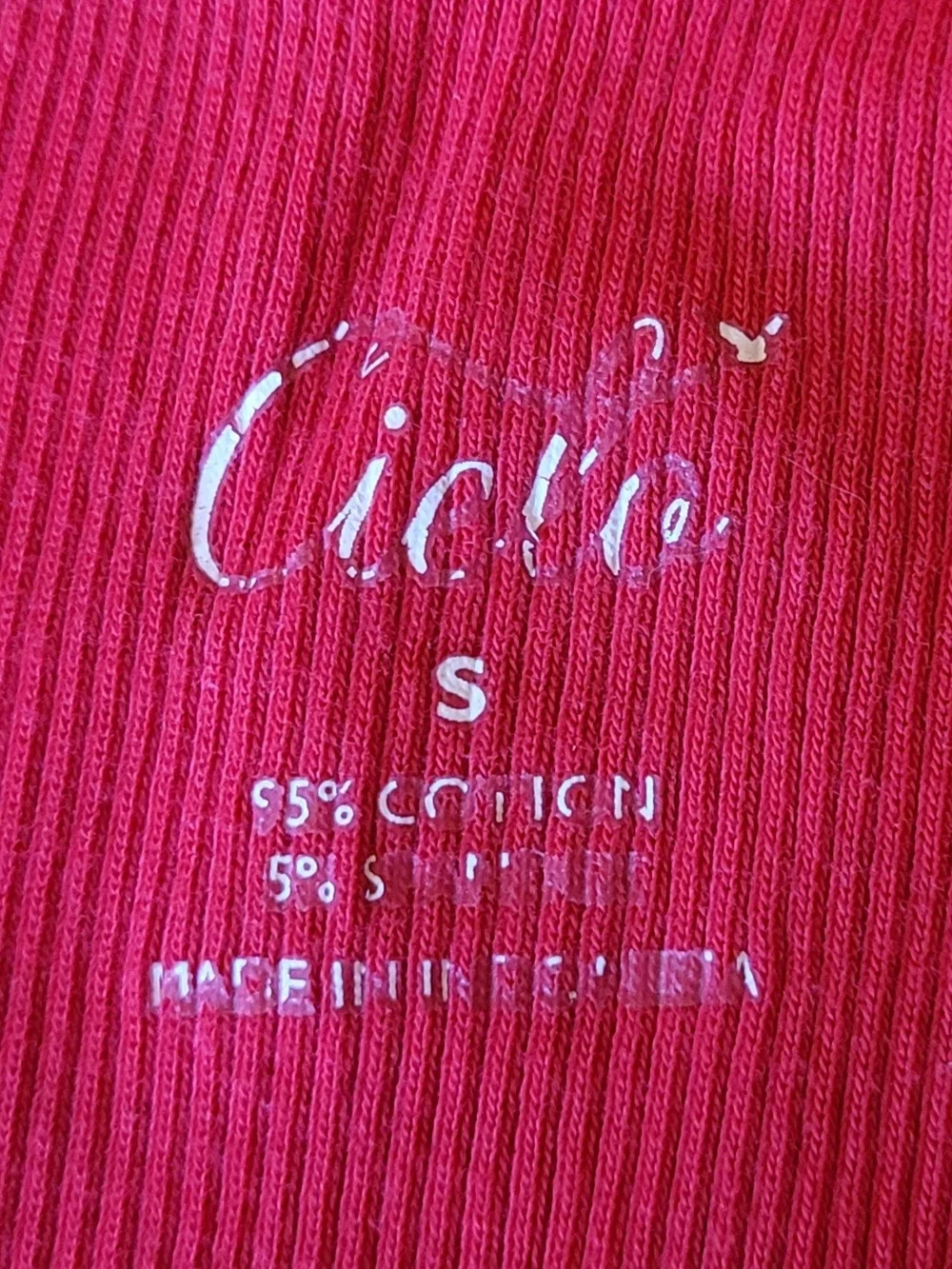 Cato Bright Pink Ribbed Racerback Tank - Picture 2 of 2